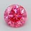 1.20 Ct. Fancy Vivid Pink Round Lab Grown Diamond