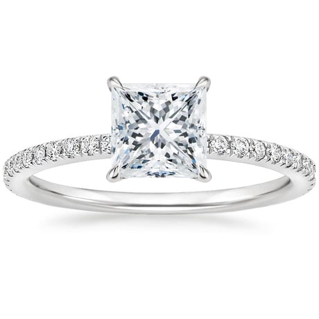 18K White Gold Luxe Ballad Perfect Fit Diamond Bridal Set