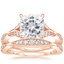 14KR Moissanite Zinnia Diamond Bridal Set (1/2 ct. tw.), smalltop view