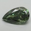2.15 Ct. Fancy Vivid Pacific Green Pear Lab Grown Diamond