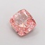 2.10 Ct. Fancy Intense Pink Cushion Lab Grown Diamond