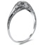 The Suparna Ring, smalltop view on a hand