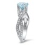 The Ceva Ring, smalltop view on a hand