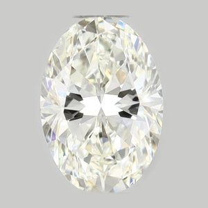 Oval diamond — real photo
