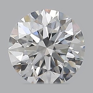 Round diamond — real photo