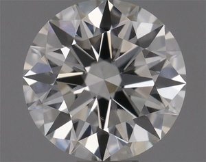 Round diamond — real photo