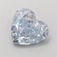 1.28 Ct. Fancy Intense  Blue Heart Lab Grown Diamond