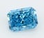 3.01 Ct. Fancy Vivid  Blue Radiant Lab Grown Diamond