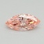 0.34 Ct. Fancy Vivid Pink Marquise Lab Grown Diamond