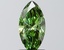 1.90 Ct. Fancy Vivid Green Marquise Lab Grown Diamond