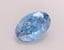 1.26 Ct. Fancy Vivid Blue Oval Lab Grown Diamond