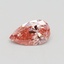 0.51 Ct. Fancy Intense Pink Pear Lab Grown Diamond
