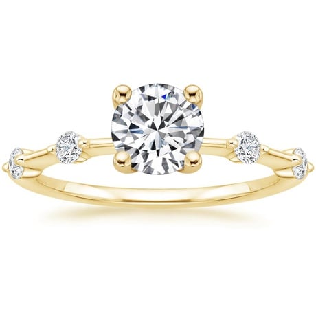 18K Yellow Gold Aimee Diamond Bridal Set