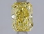 1.10 Ct. Fancy Vivid Yellow Yellow Radiant Lab Grown Diamond