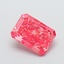 2.23 Ct. Fancy Vivid  Pink Radiant Lab Grown Diamond
