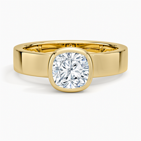 Peyton Bezel Diamond Solitaire Ring