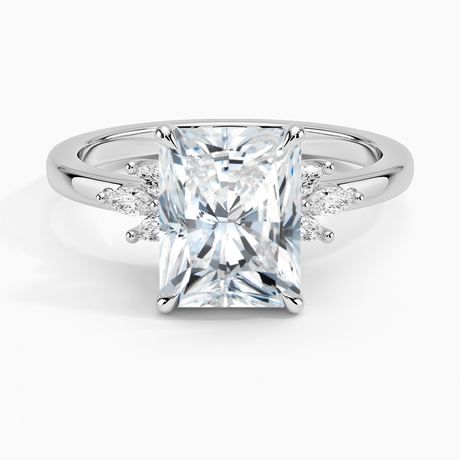 18K White Gold Stella Diamond Ring