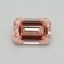 1.52 Ct. Fancy Vivid Pink Emerald Lab Grown Diamond