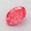 2.06 Ct. Fancy Vivid Pink Oval Lab Grown Diamond