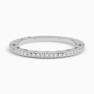 Tacori Lunetta Crescent Diamond Ring