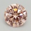 2.51 Ct. Fancy Intense Pink Round Lab Grown Diamond