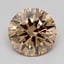 1.03 Ct. Fancy Light  Brown Round Lab Grown Diamond