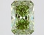 1.62 Ct. Fancy Vivid Green Radiant Lab Grown Diamond