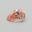 0.30 Ct. Fancy Vivid Pink Pear Lab Grown Diamond