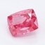 1.06 Ct. Fancy Vivid Pink Cushion Lab Grown Diamond