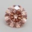 1.50 Ct. Fancy Intense Pink Round Lab Grown Diamond
