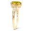 The Ghent Ring, smalltop view on a hand