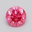 0.40 Ct. Fancy Vivid  Pink Round Lab Grown Diamond