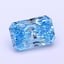 1.10 Ct. Fancy Vivid  Blue Radiant Lab Grown Diamond