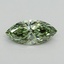 1.00 Ct. Fancy Vivid Green Marquise Lab Grown Diamond
