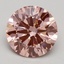 3.00 Ct. Fancy Intense Pink Round Lab Grown Diamond