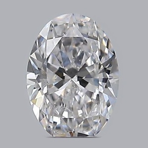 Oval diamond — real photo
