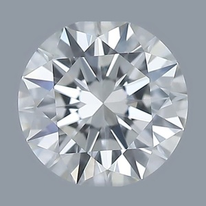 Round diamond — real photo