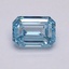 5.01 Ct. Fancy Intense Blue Emerald Lab Grown Diamond