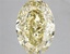 6.58 Ct. Fancy Intense Yellow Oval Lab Grown Diamond