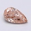 1.81 Ct. Fancy Vivid  Pink Pear Lab Grown Diamond