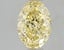 1.51 Ct. Fancy Vivid Yellow Oval Lab Grown Diamond
