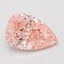 1.54 Ct. Fancy Vivid Pink Pear Lab Grown Diamond