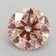 1.78 Ct. Fancy Intense Pink Round Lab Grown Diamond