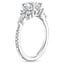 18K White Gold Luxe Nadia Pavé Diamond Ring (1/2 ct. tw.), smallside view
