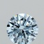 1.10 Ct. Fancy Vivid Blue Round Lab Grown Diamond