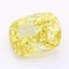 1.65 Ct. Fancy Intense Yellow Cushion Lab Grown Diamond
