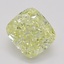 1.04 Ct. Fancy Yellow Cushion Diamond