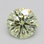 1.06 Ct. Fancy Green Round Lab Grown Diamond