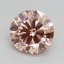 2.00 Ct. Fancy Intense Pink Round Lab Grown Diamond