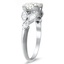 The Callin Ring, smalltop view on a hand